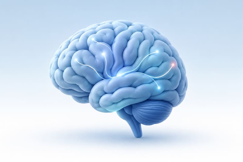 Illustration of a brain